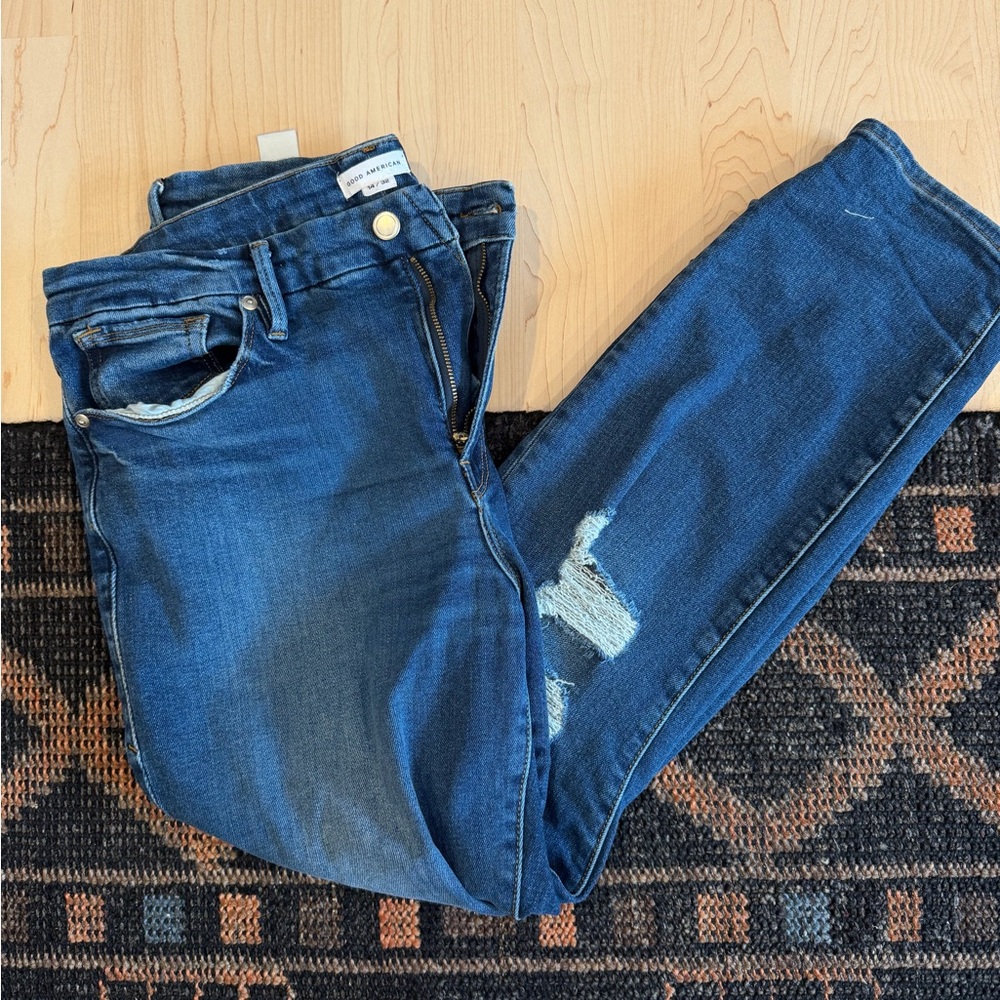 GOOD LEGS CIGARETTE LIGHT COMPRESSION JEANS
